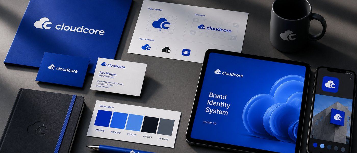 Full brand identity system